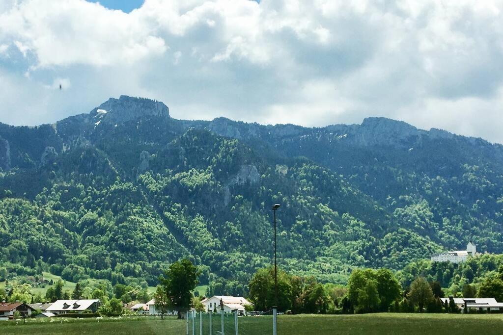 Kampenzeit Loft Mit Traumhaftem Panoramablick Daire Aschau im Chiemgau Dış mekan fotoğraf