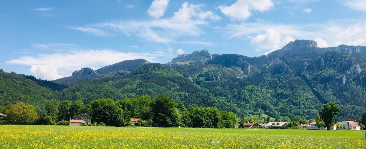 Kampenzeit Loft Mit Traumhaftem Panoramablick Daire Aschau im Chiemgau Dış mekan fotoğraf